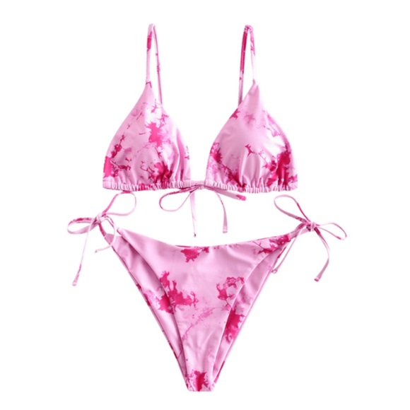 Boutique Brand Other - 💗Pink Tie Die Bikini💗